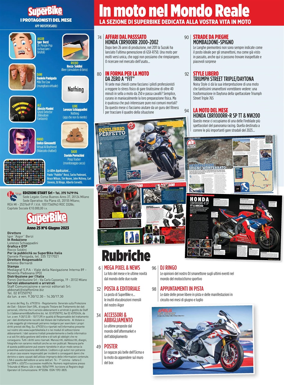 Superbike Italia Preview Pages