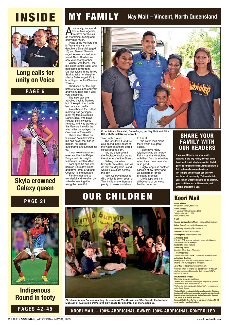 Koori Mail Preview Pages