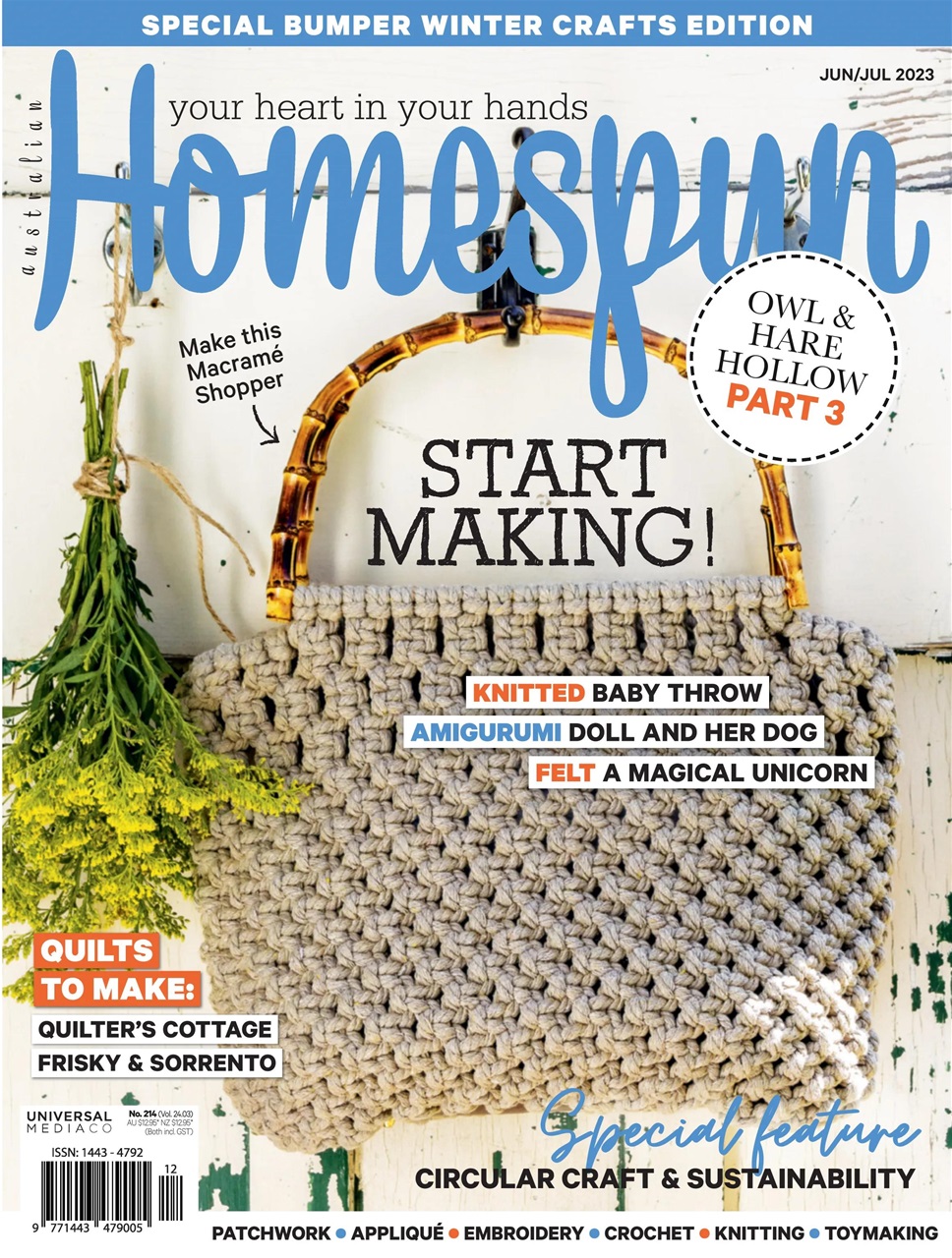 Homespun Preview Pages