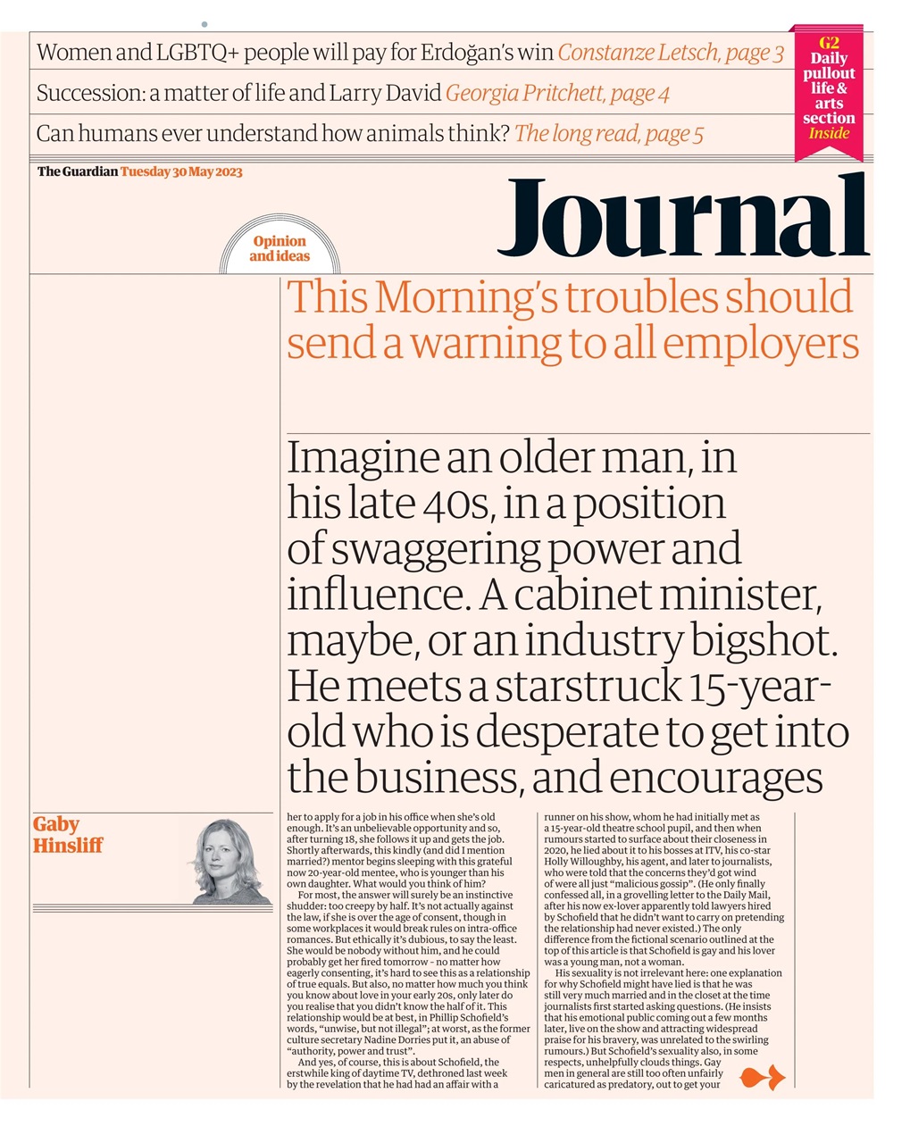 The Guardian Newspaper Preview Pages