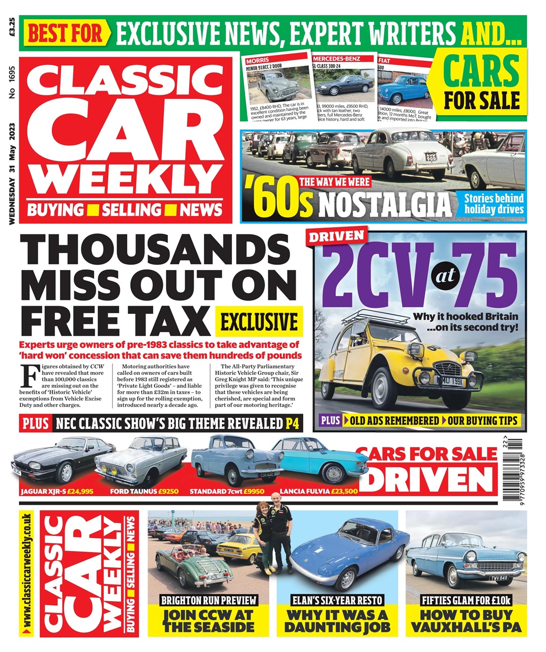Classic Car Weekly Preview Pages