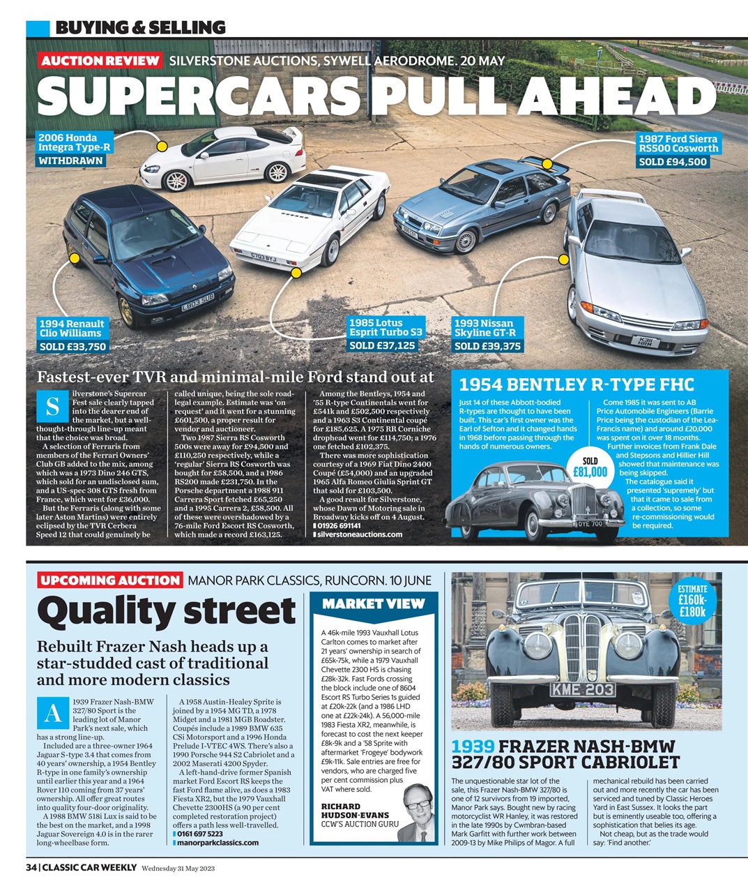 Classic Car Weekly Preview Pages
