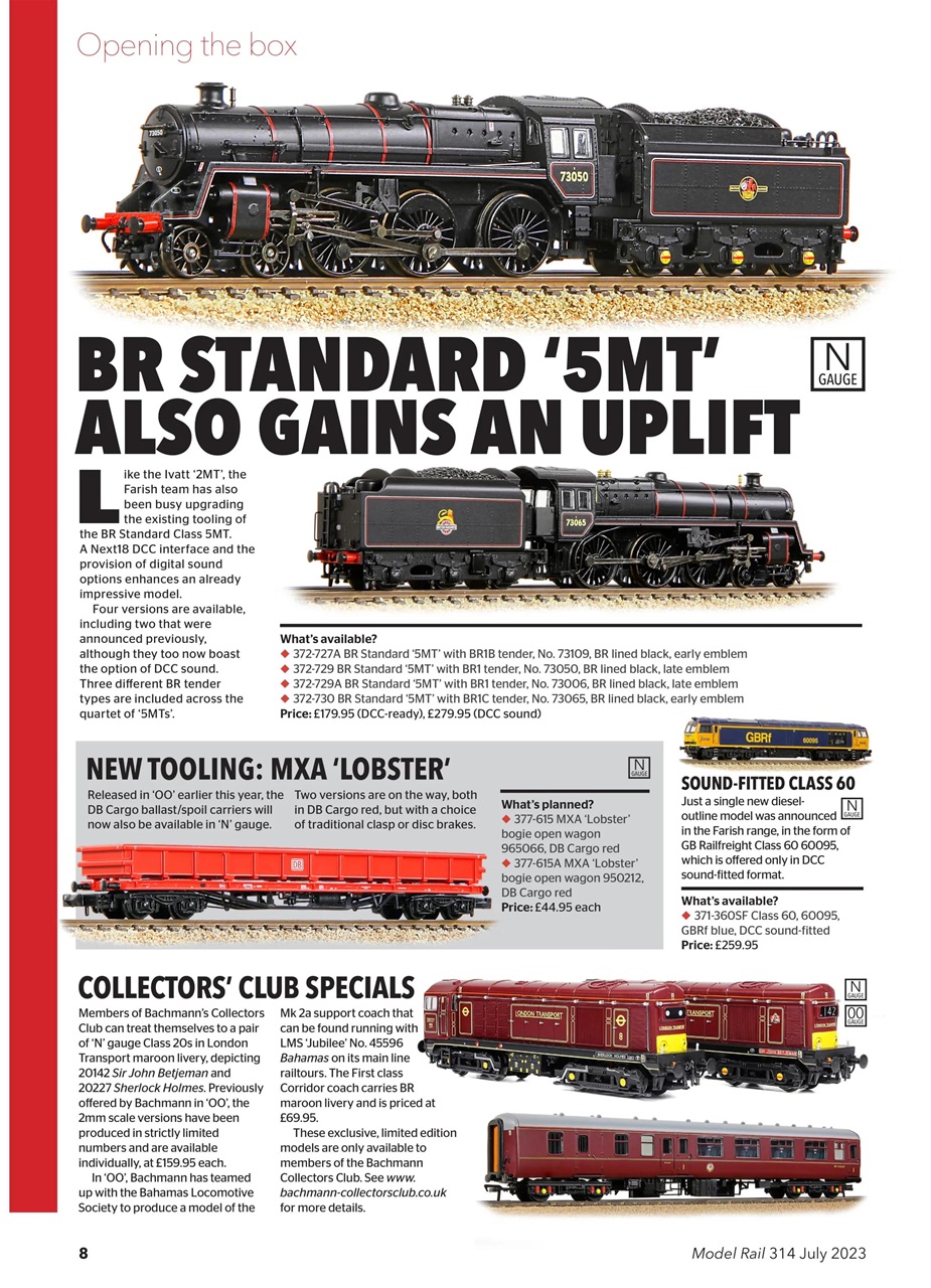 Model Rail Preview Pages