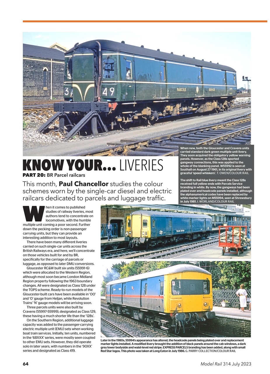 Model Rail Preview Pages