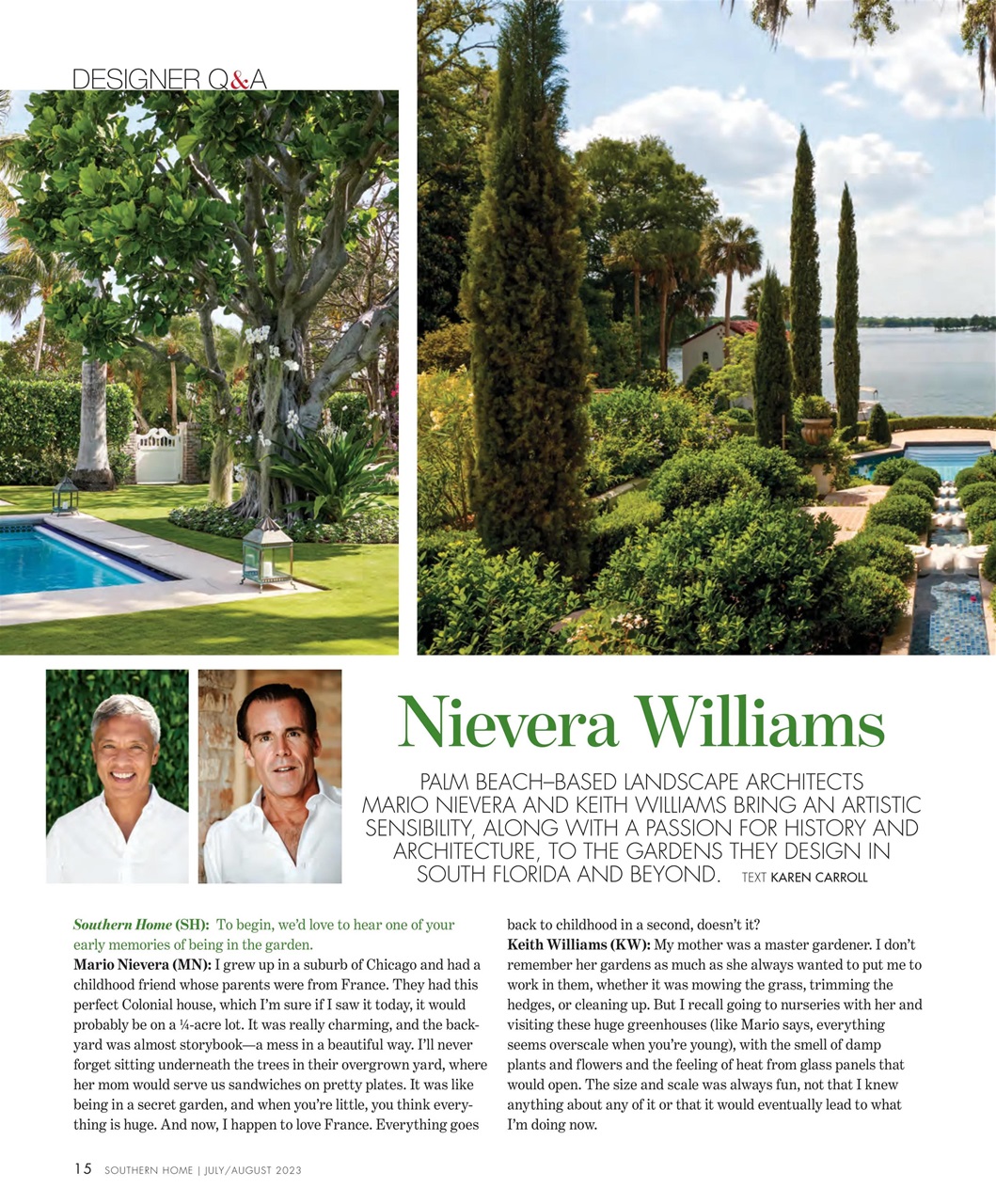 Southern Home Preview Pages