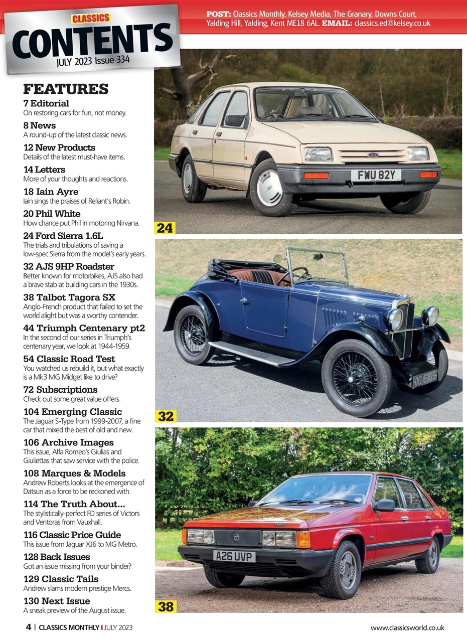 Classics World Preview Pages