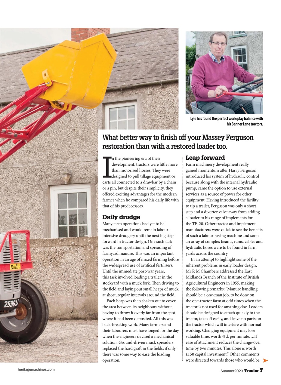 Tractor & Farming Heritage Magazine Preview Pages