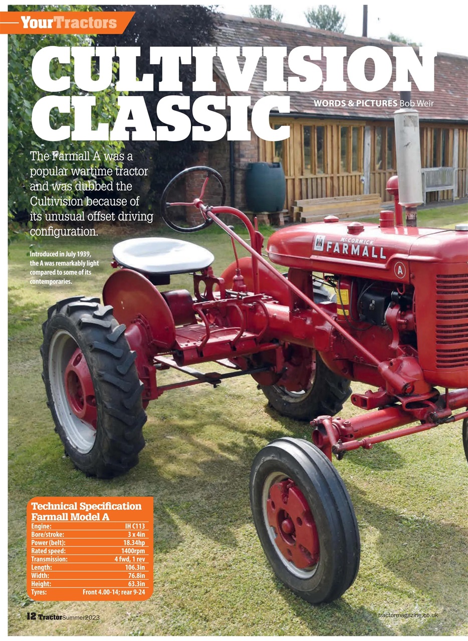 Tractor & Farming Heritage Magazine Preview Pages