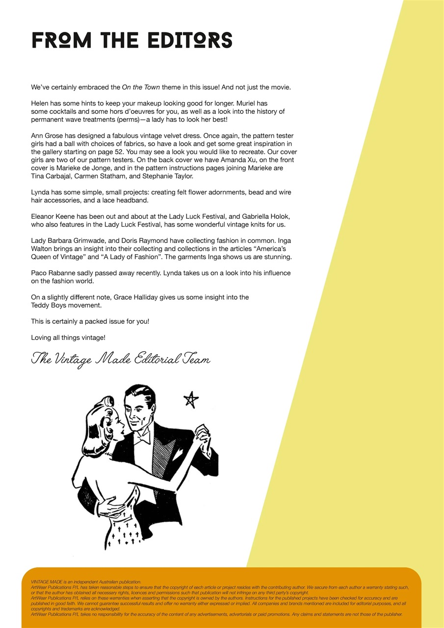 Vintage Made Preview Pages