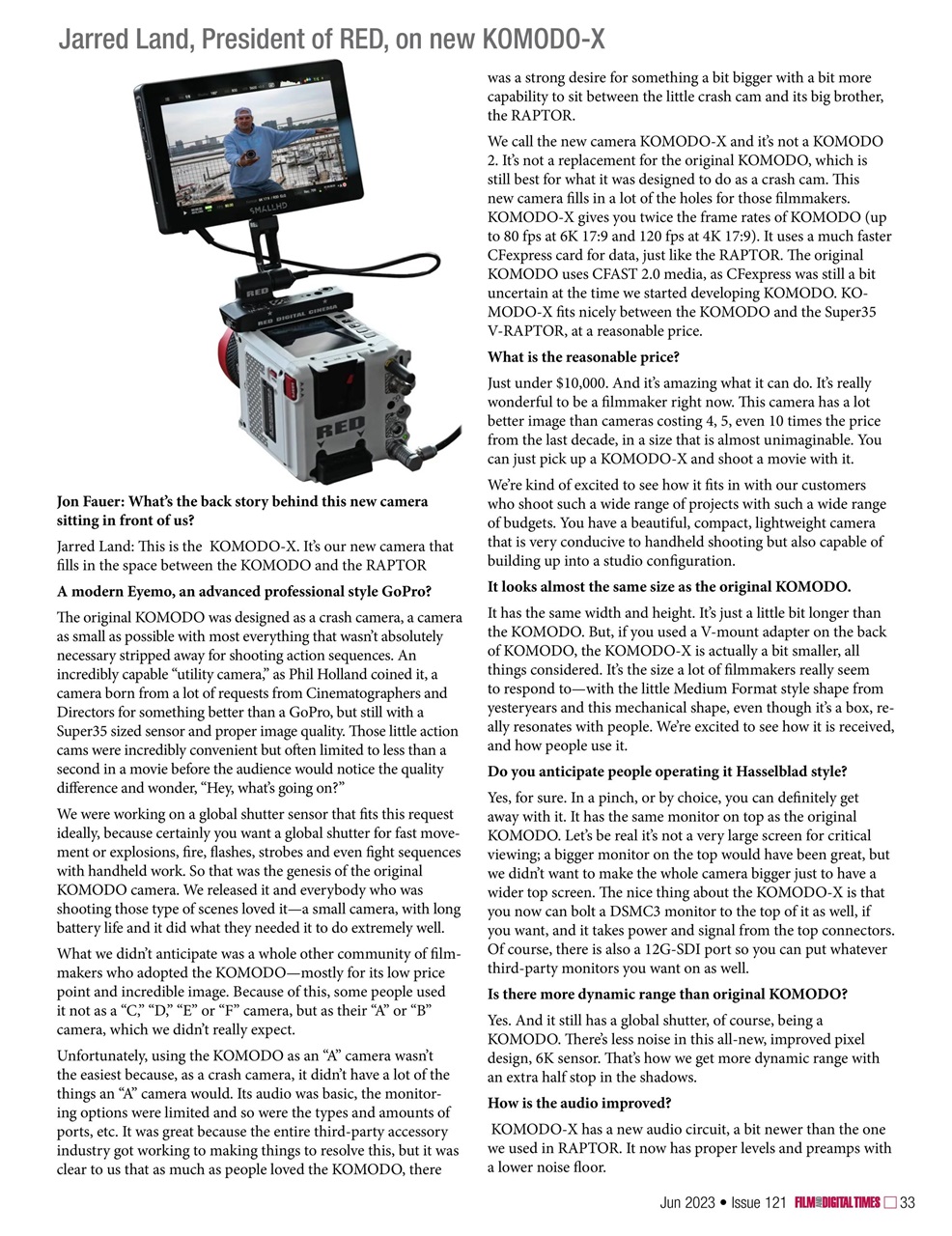 Film and Digital Times Preview Pages