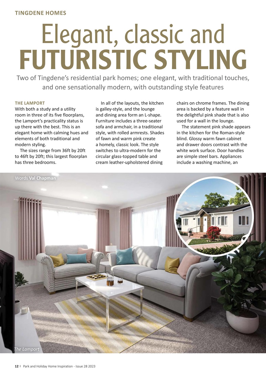 Park and Holiday Home Inspiration magazine Preview Pages