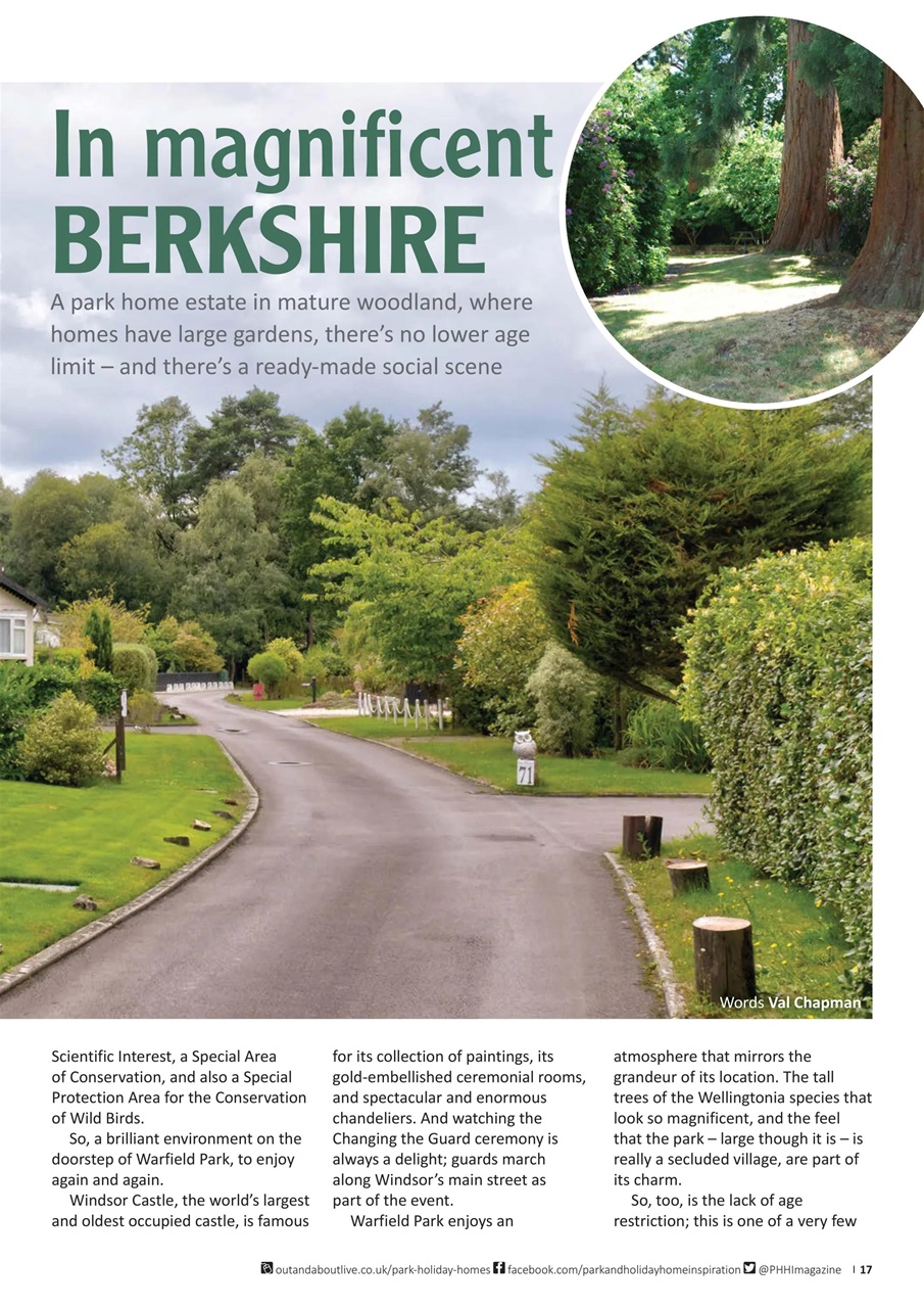 Park and Holiday Home Inspiration magazine Preview Pages