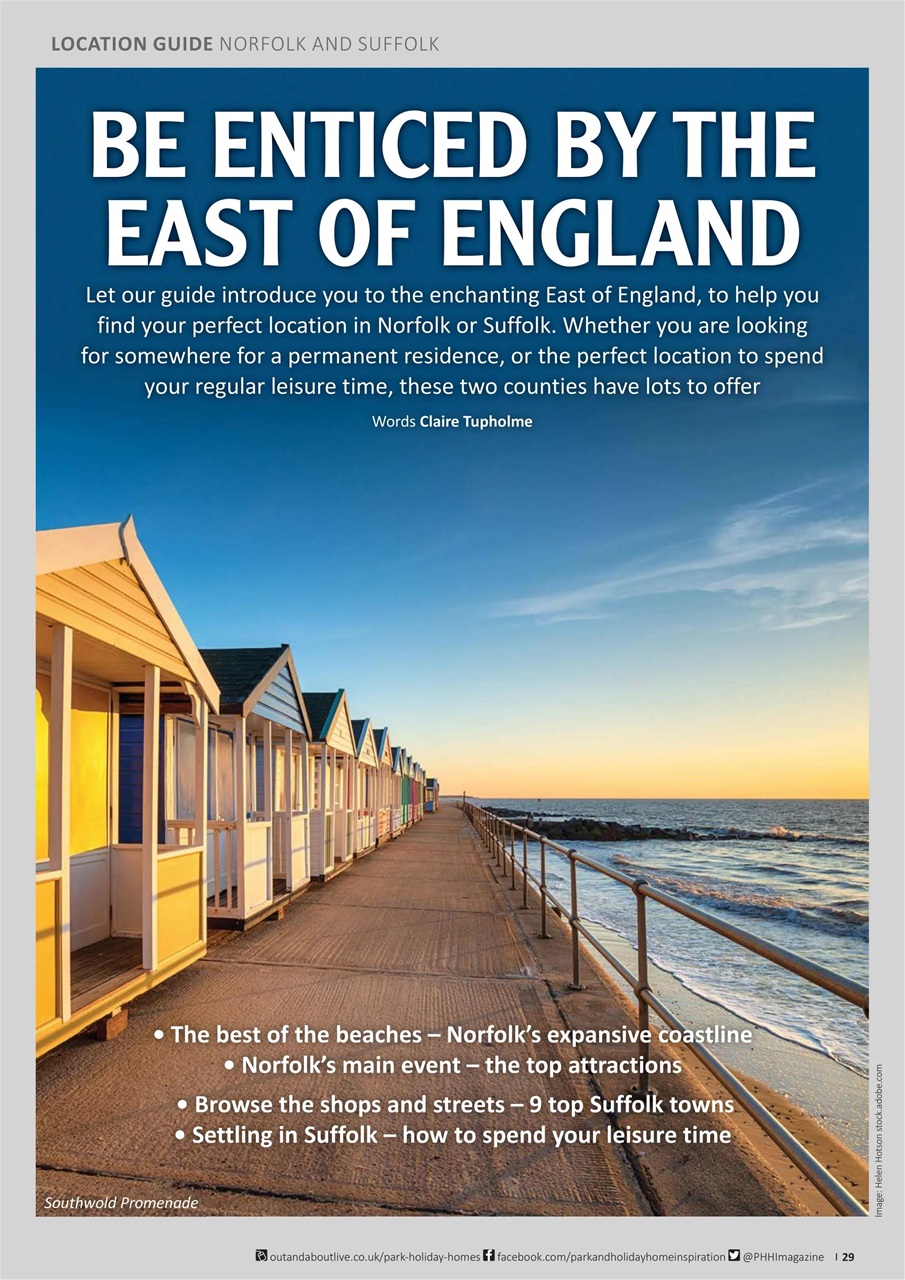 Park and Holiday Home Inspiration magazine Preview Pages