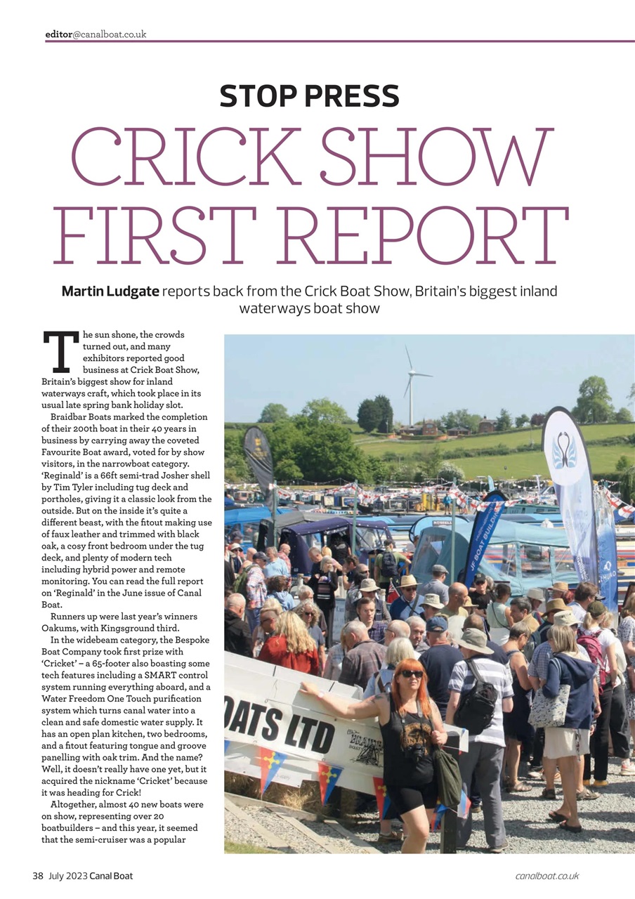 Canal Boat Preview Pages