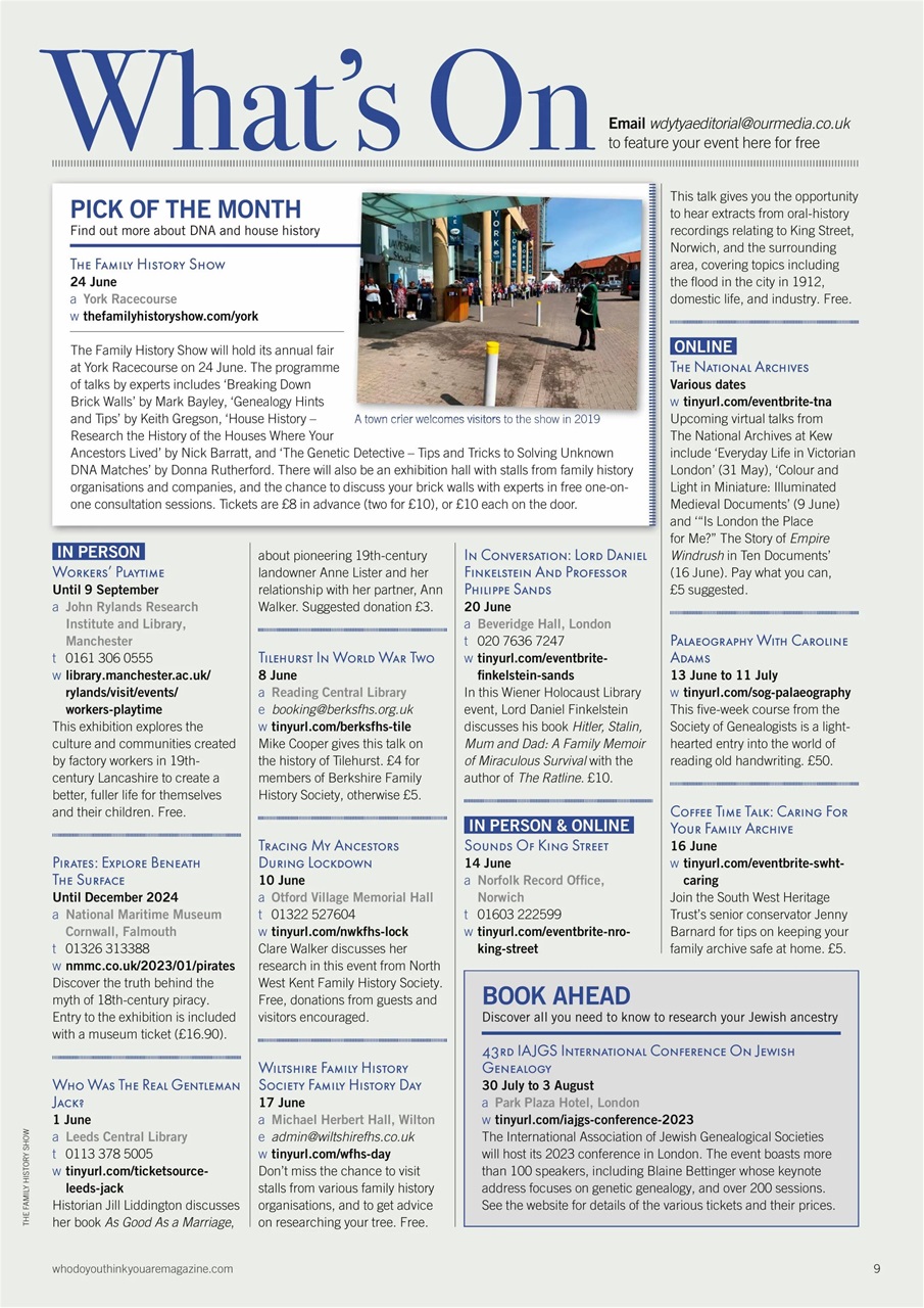 Who Do You Think You Are? Preview Pages