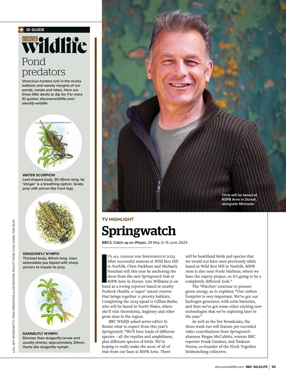 BBC Wildlife Magazine Preview Pages