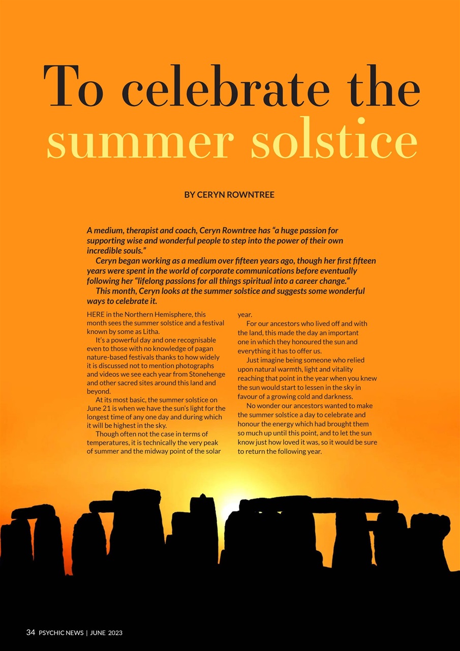 Psychic News Preview Pages