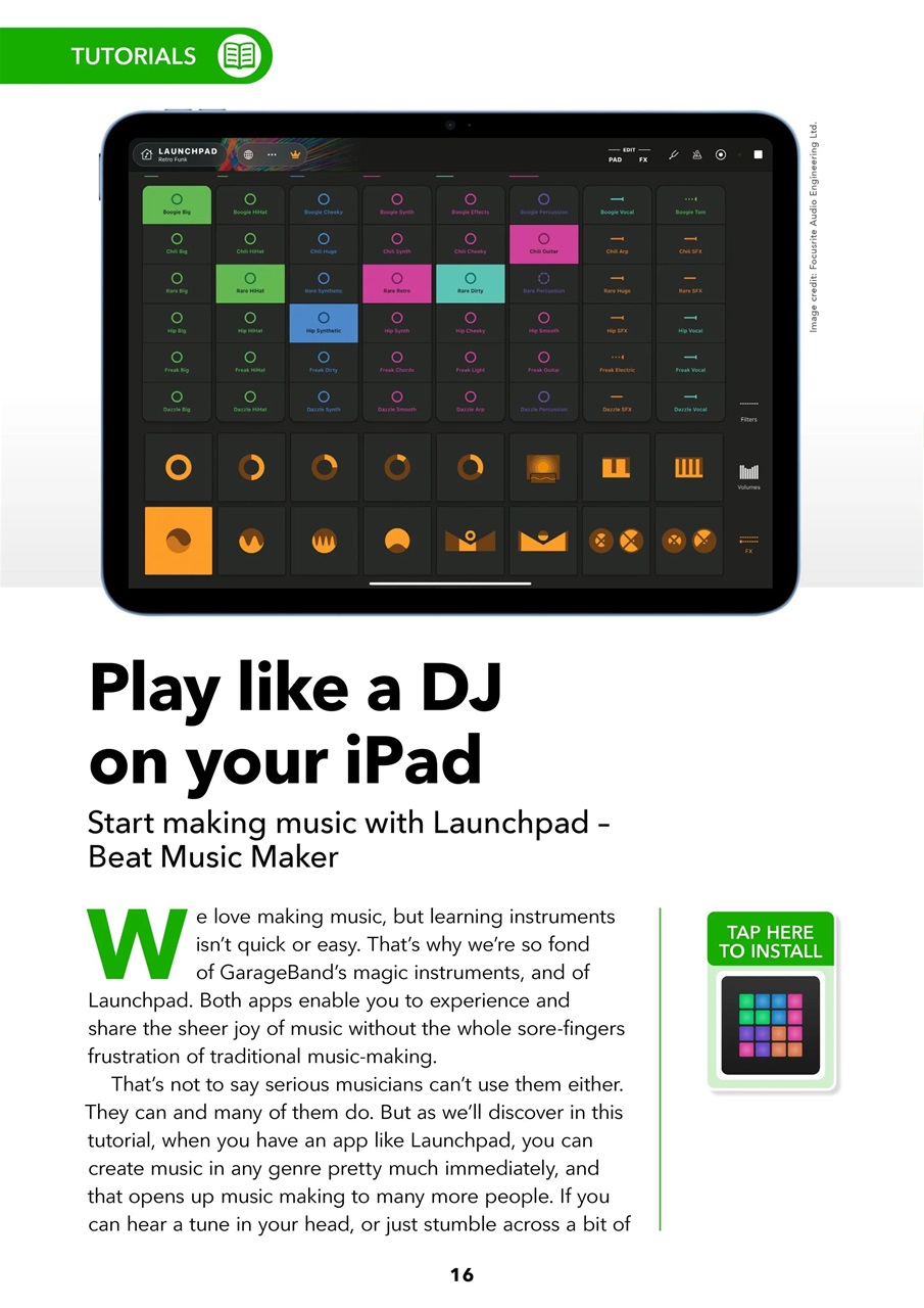 iPad User Preview Pages