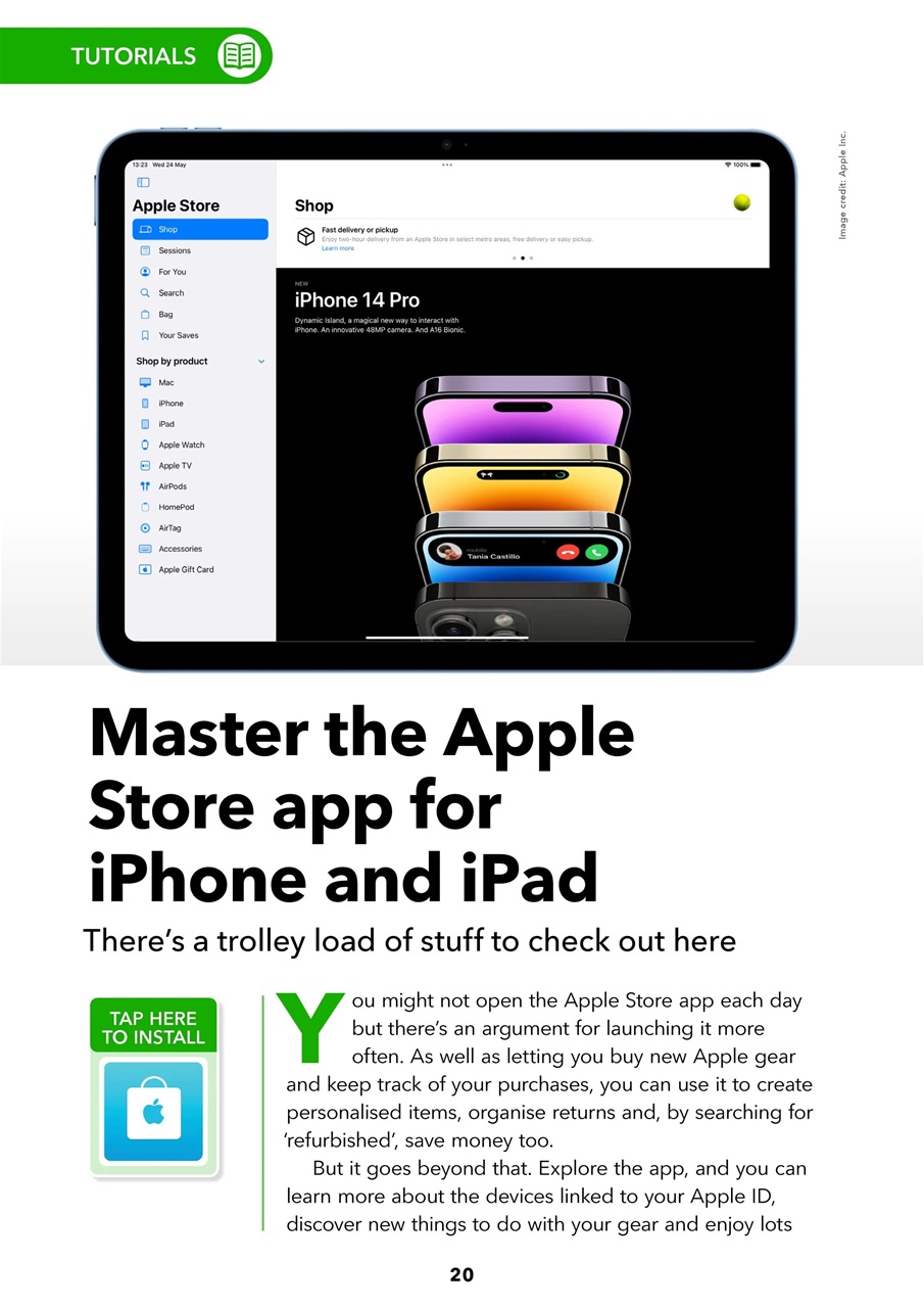 iPad User Preview Pages