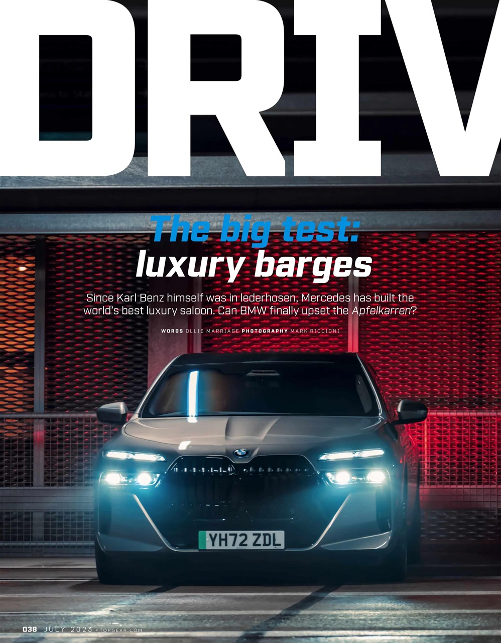 BBC Top Gear Magazine Preview Pages