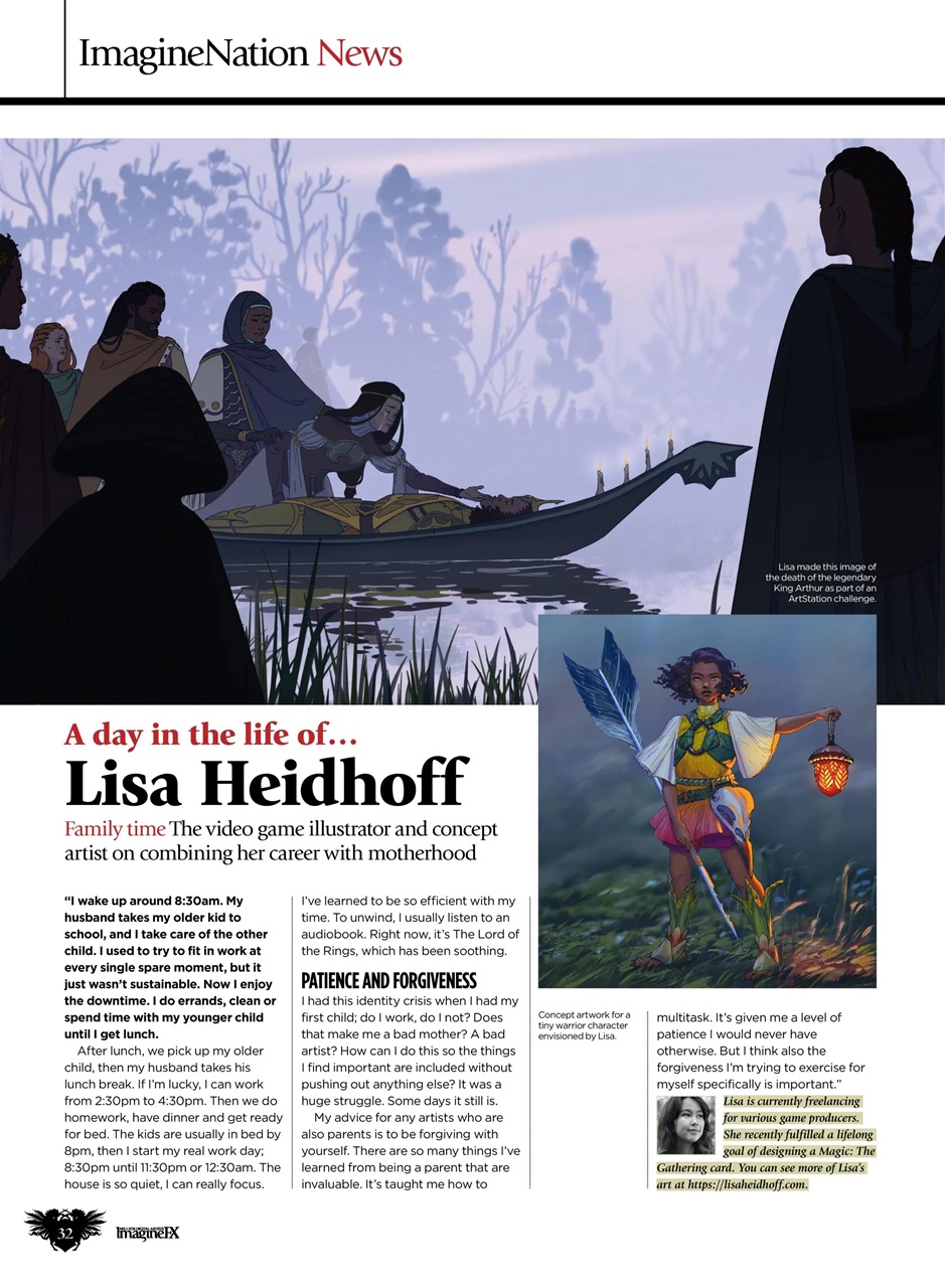 ImagineFX Preview Pages