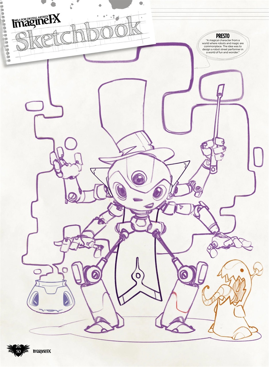 ImagineFX Preview Pages