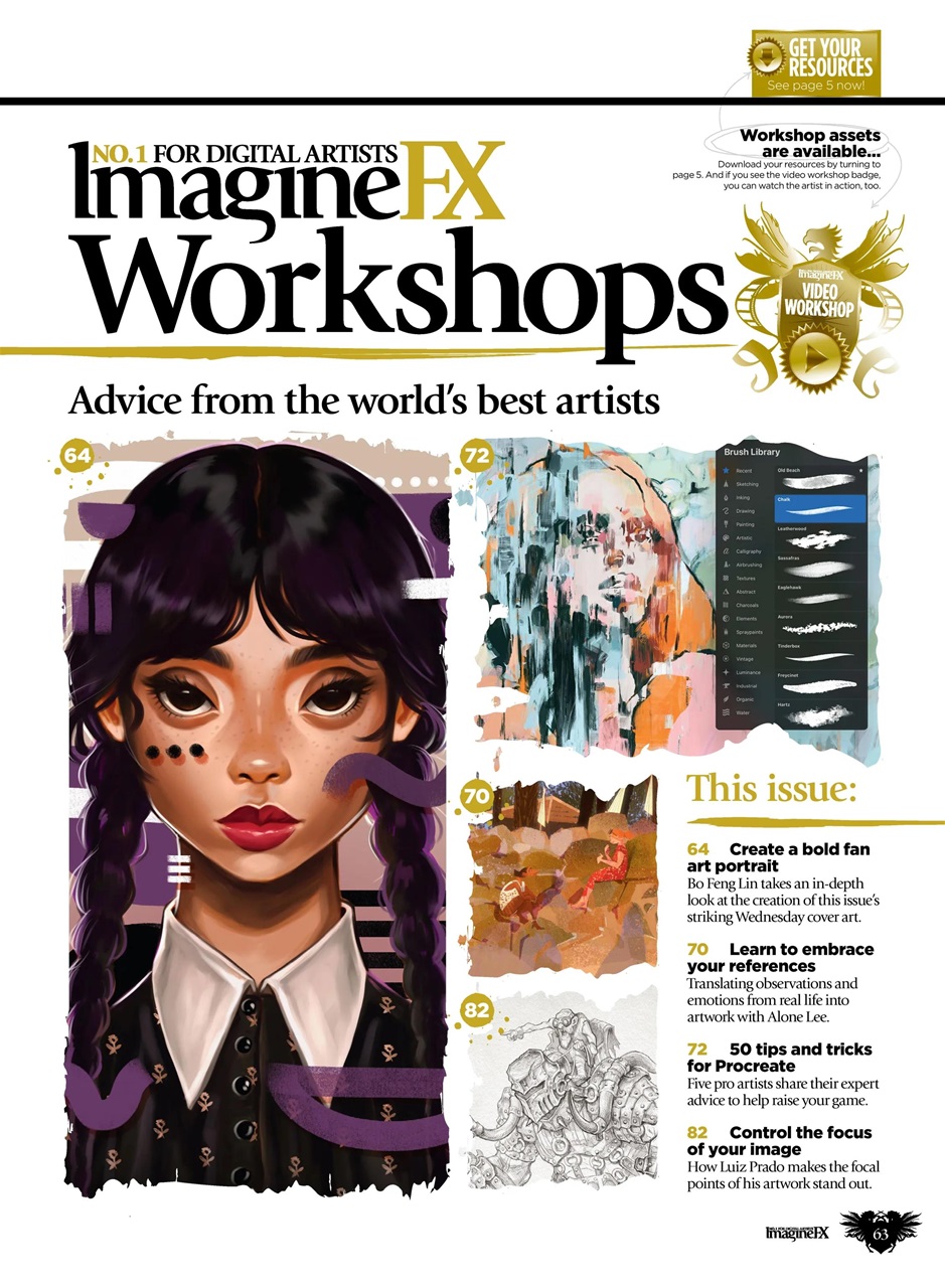 ImagineFX Preview Pages