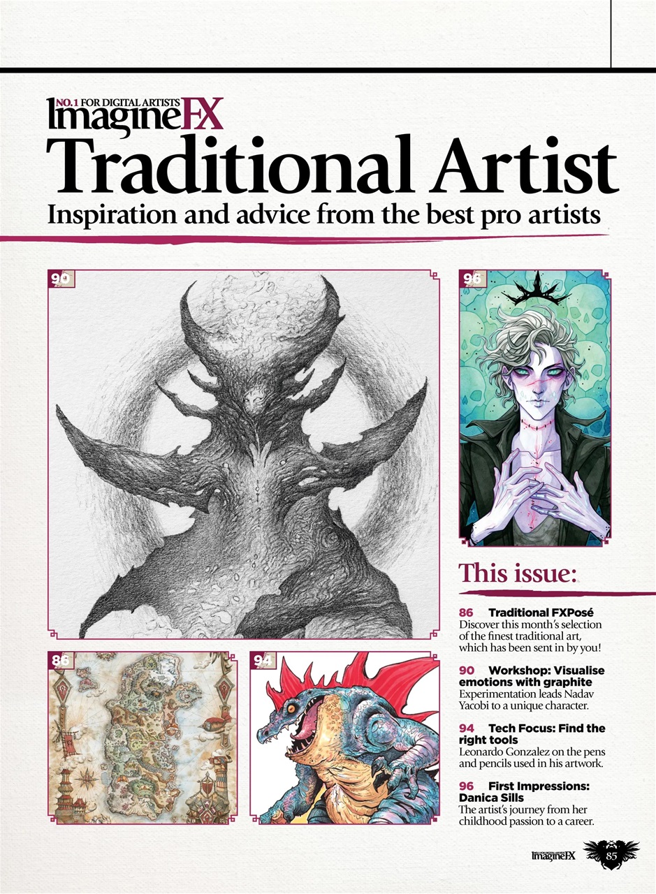 ImagineFX Preview Pages