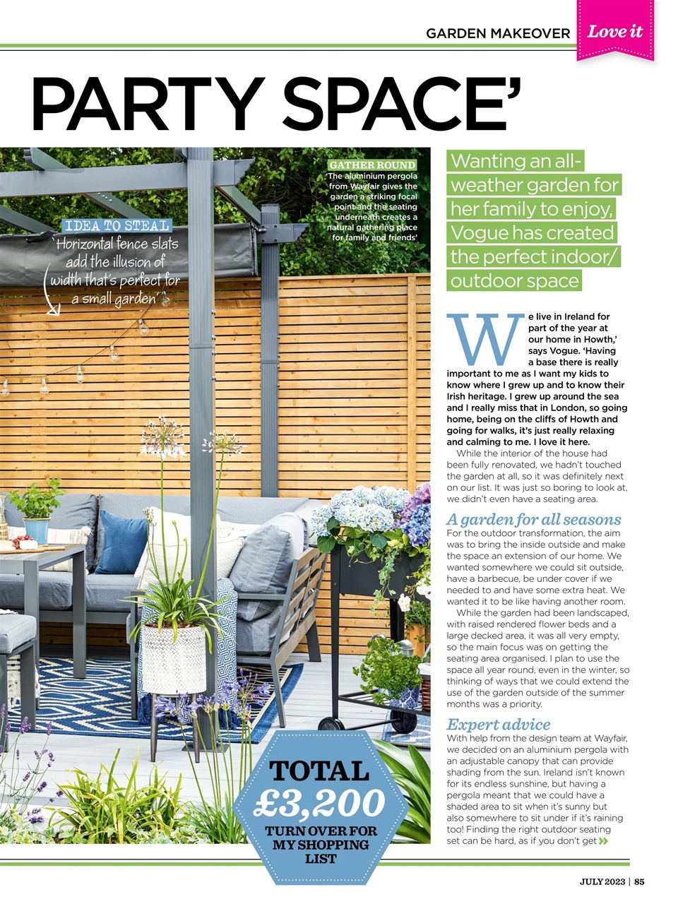 Style at Home Preview Pages