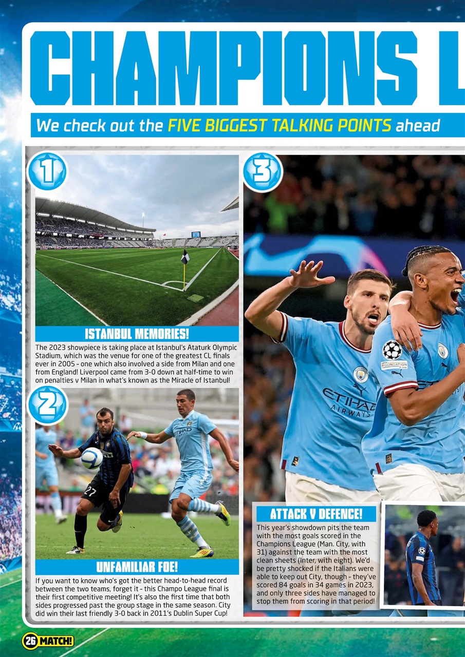 Match Preview Pages