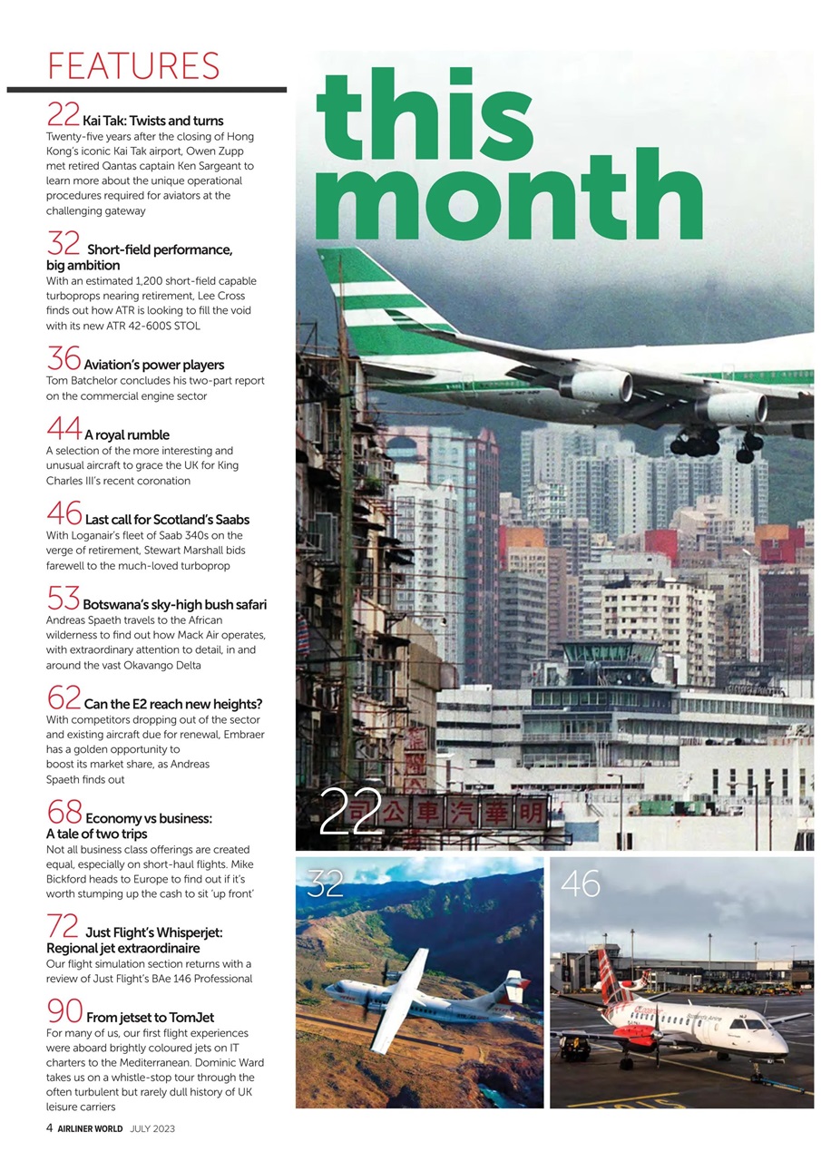 Airliner World Preview Pages