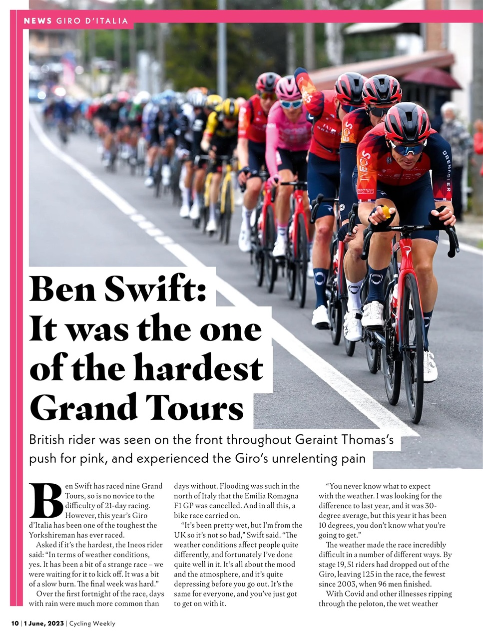 Cycling Weekly Preview Pages