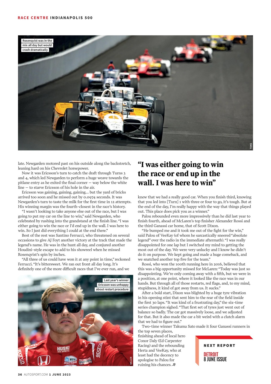 Autosport Preview Pages