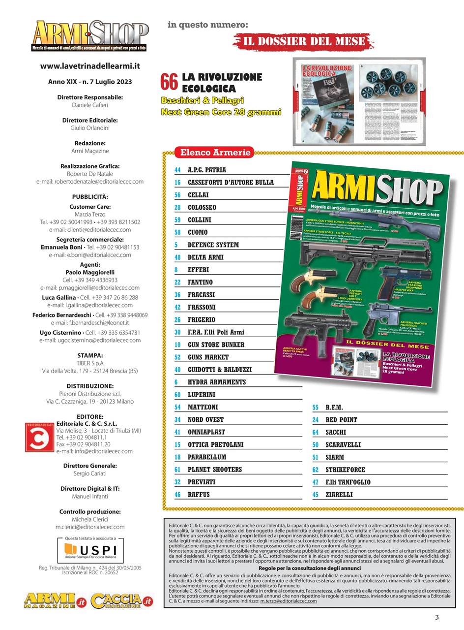 ARMI SHOP Preview Pages