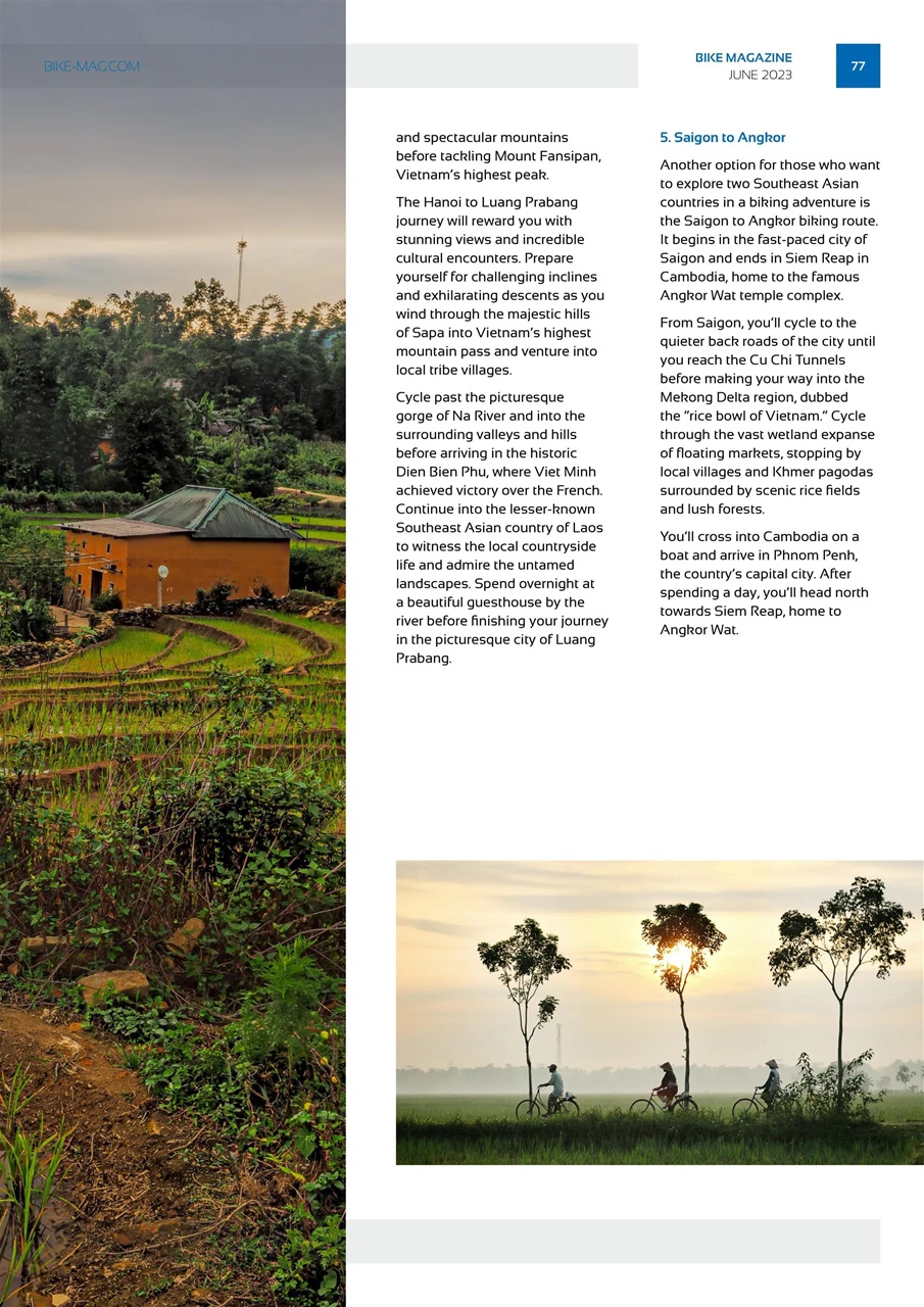 BIKE Magazine Preview Pages