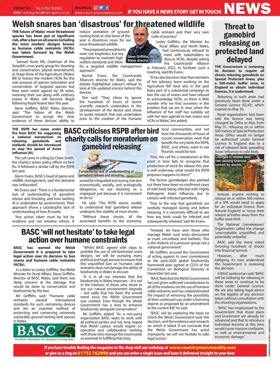 Countryman's Weekly Preview Pages