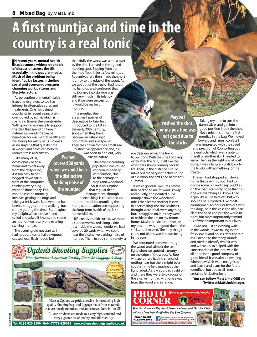 Countryman's Weekly Preview Pages