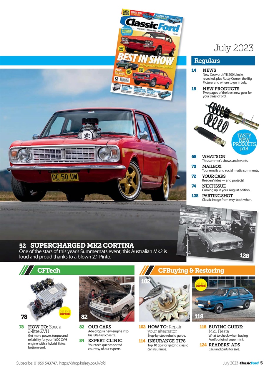 Classic Ford Preview Pages