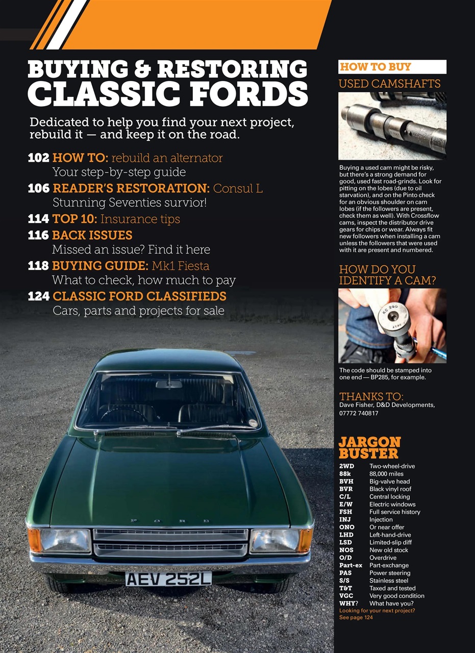 Classic Ford Preview Pages