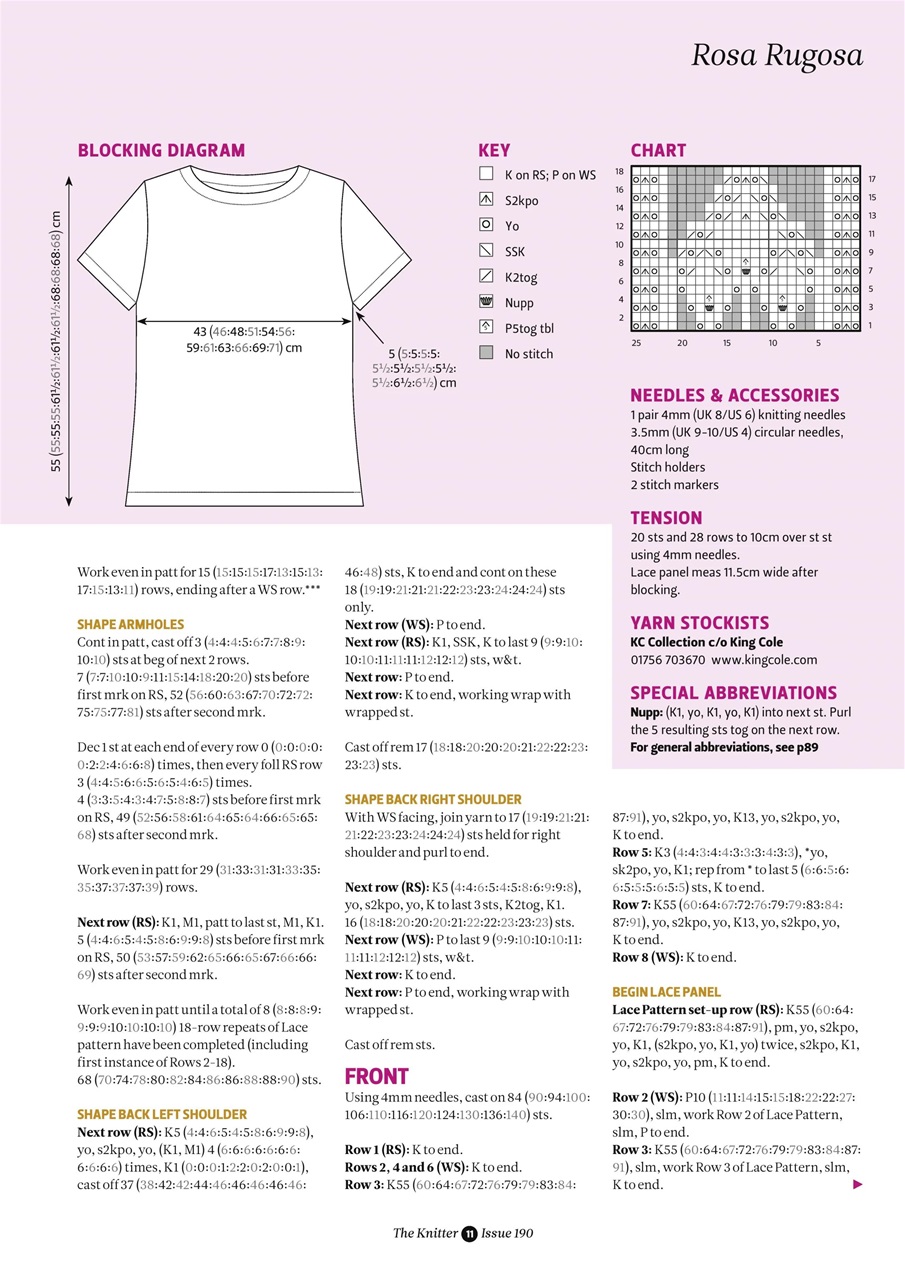 The Knitter Preview Pages