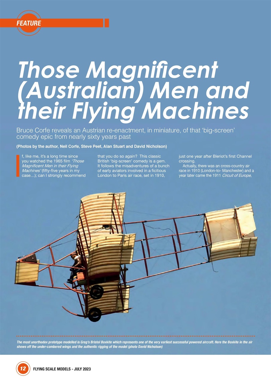 Radio Control Model Flyer Preview Pages