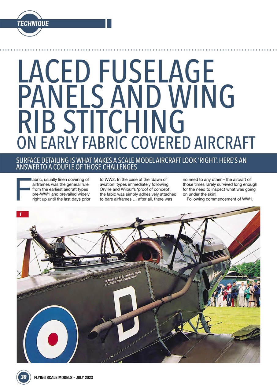 Radio Control Model Flyer Preview Pages