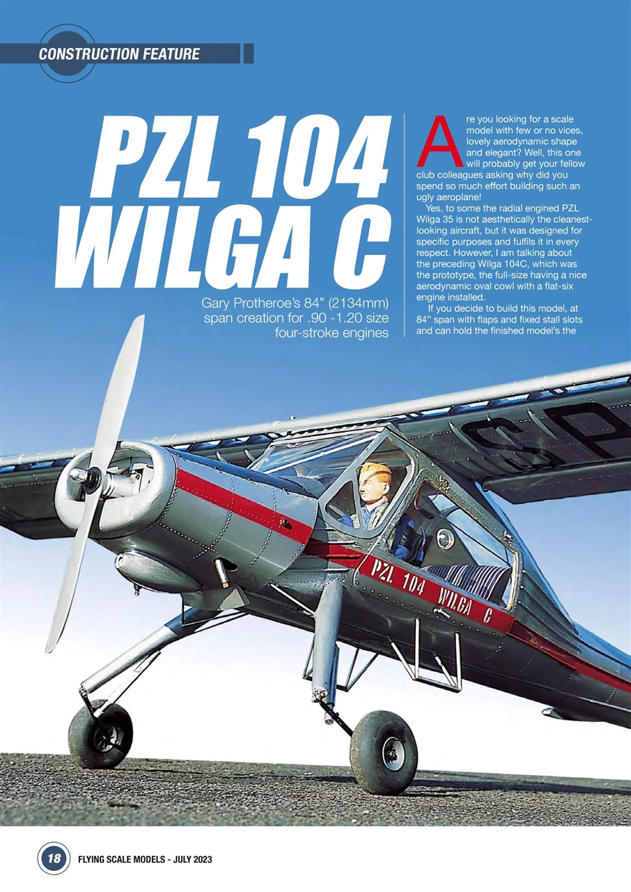 Flying Scale Models Preview Pages