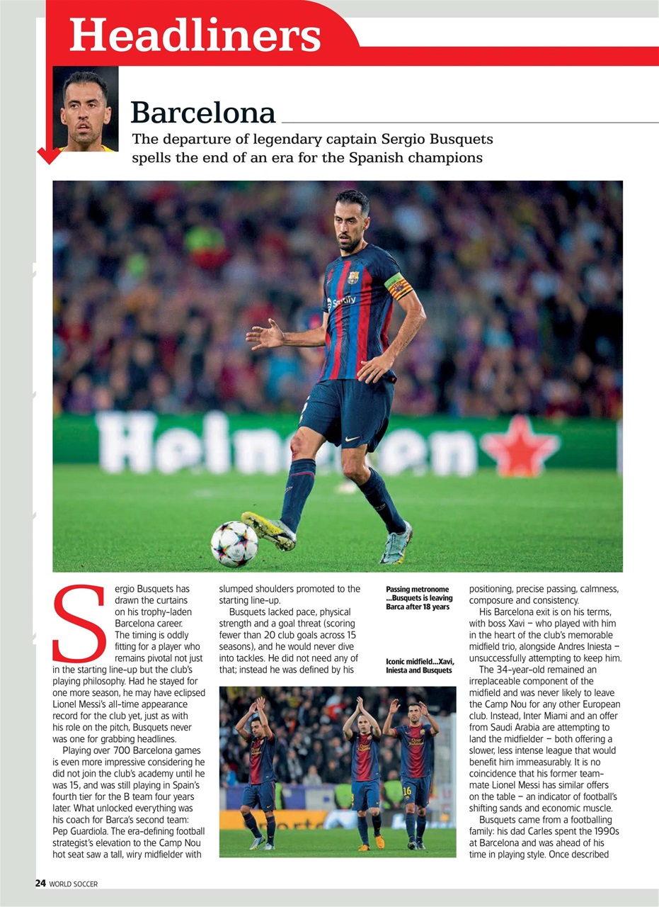 World Soccer Preview Pages