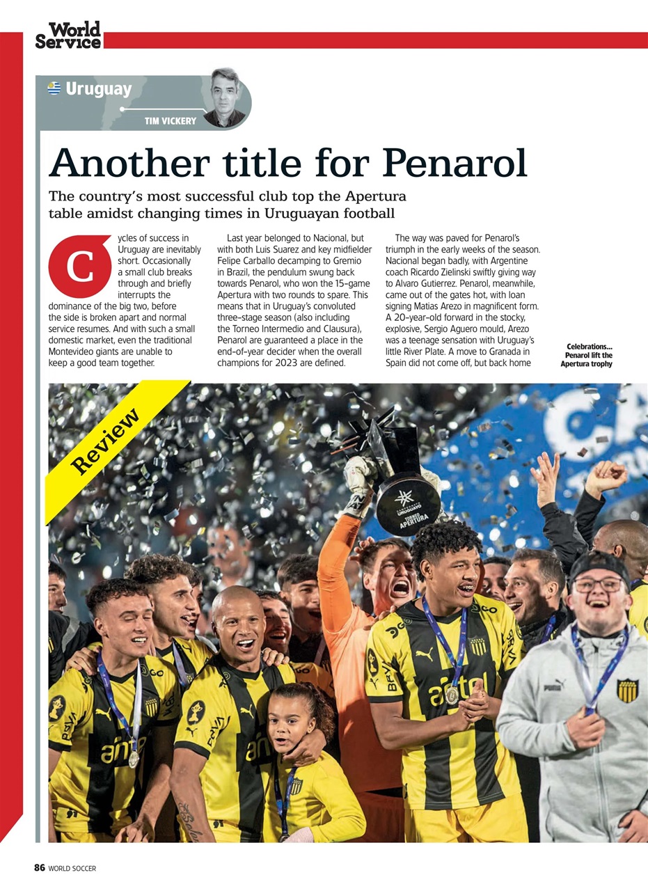 World Soccer Preview Pages