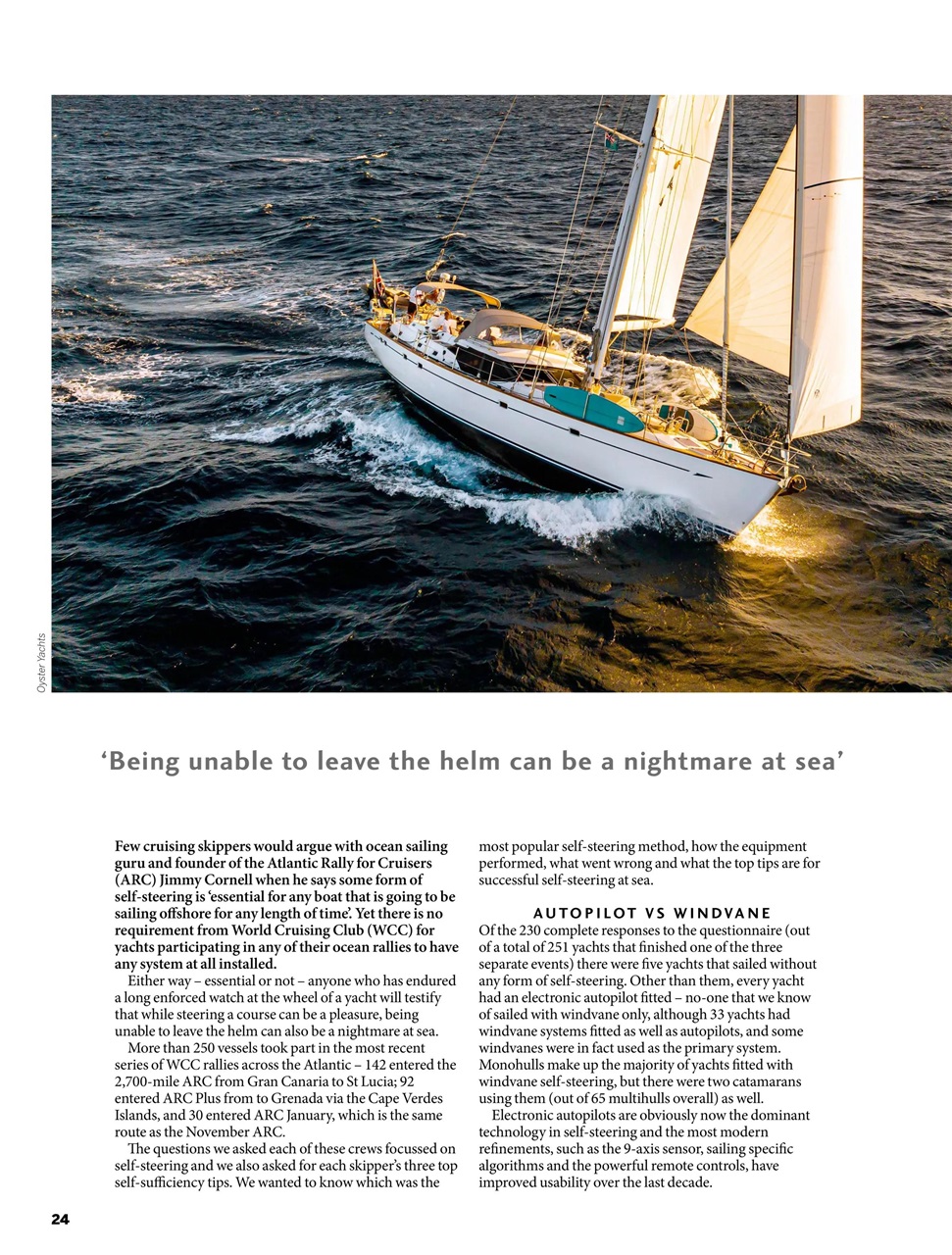 Yachting World Preview Pages