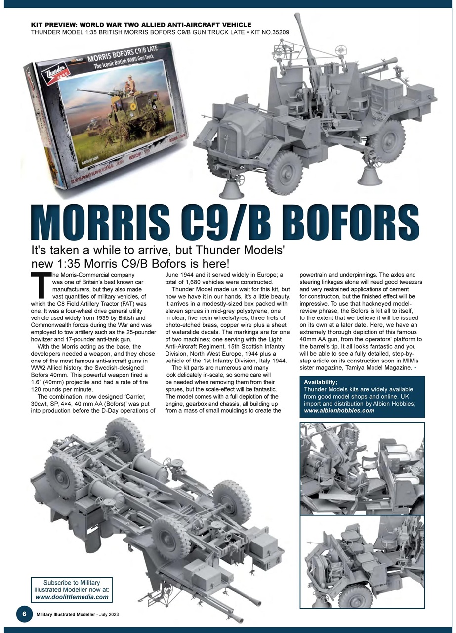 MIM: AFV Edition Preview Pages