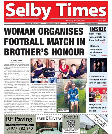 Selby Times issue 