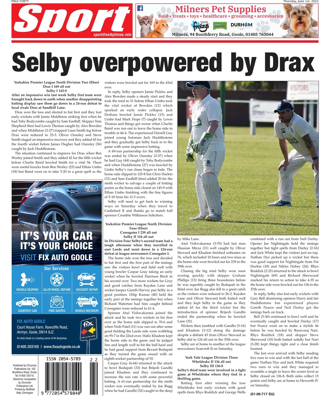Selby Times Preview Pages