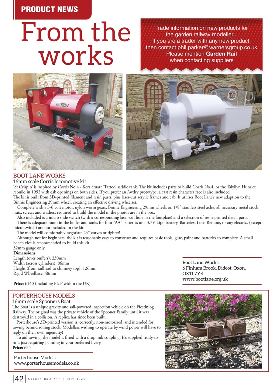 Garden Rail Preview Pages